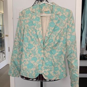 Michael Kira floral blazer